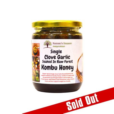 Single Clove Garlic Soaked In Kombu Honey – Nature's Shadow