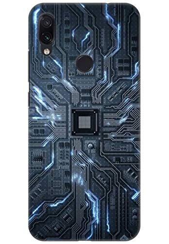 AMEZ Motherboard Chip Printed Back Cover Phone Case for Redmi Note 7 ...