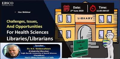 EBSCO Live Webinar Challenges, Issues, And Opportunities for Health ...