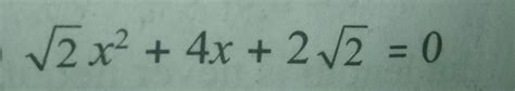 find the value of discriminant - Brainly.in