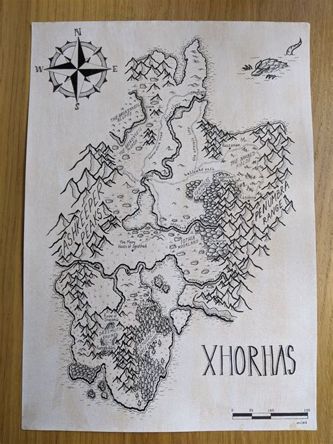 Dasha Barsky - Map of Xhorhas [Exandria]