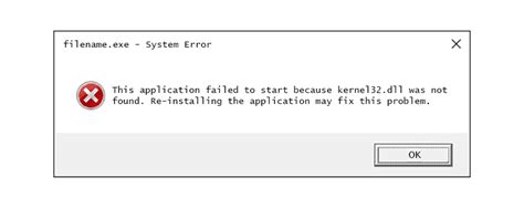 Как исправить ошибку файла kernel32.dll в Windows
