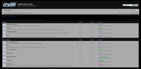 Image result for Forum Python Example