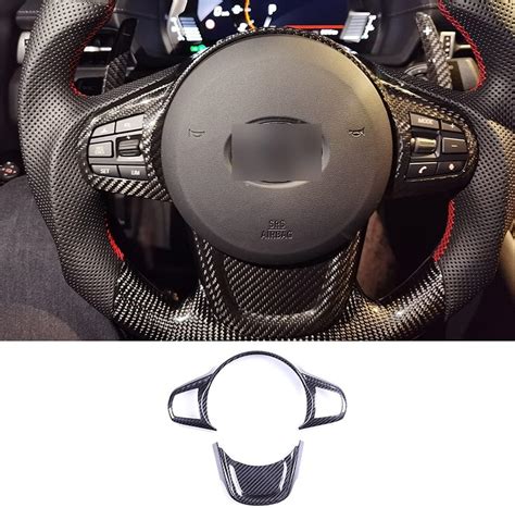 Buy for Toyota Supra MK5 2019-2022 A90 Real Carbon Fiber Steering Wheel ...