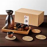 Amazon.com | RECEESOON 10 Piece Traditional Japanese Sake Set with Tray ...