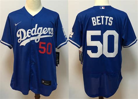 Mookie Betts Los Angeles Dodgers Jersey blue Nike – Ultimate sports jerseys