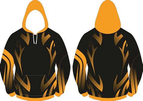 sublimation hoodie mock up 16299317 Vector Art at Vecteezy