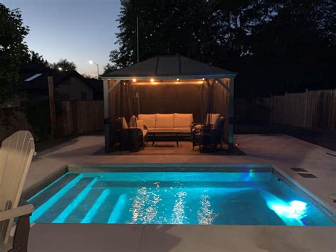 Radiance 16 - Small 10' x 16' Fiberglass Plunge Pool