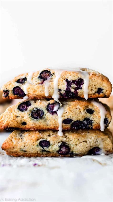 Bakery style blueberry scones – Artofit