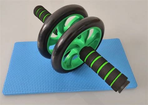 Double Wheel Ab Roller Core Strength Training India | Ubuy