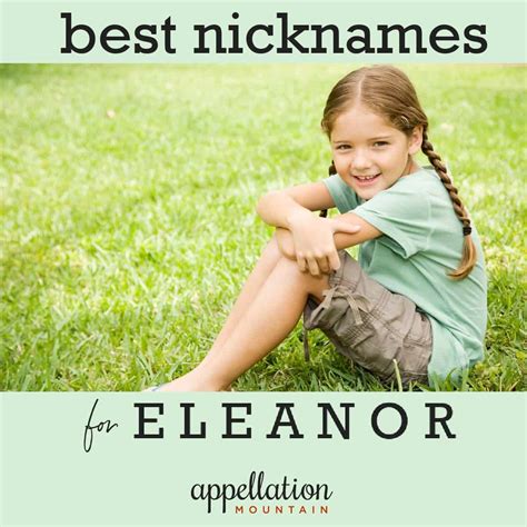 Nicknames For Eleanor