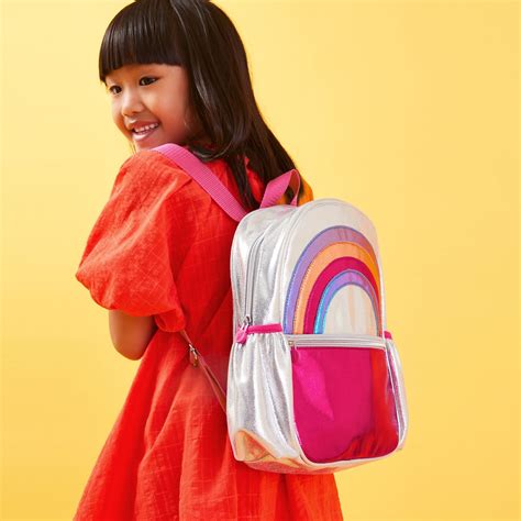 Accessorize London Girls Metallic Rainbow Backpack - Accessorize India