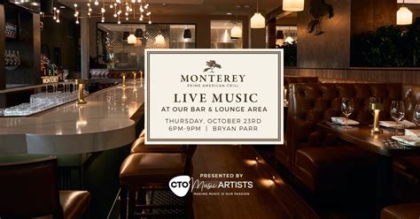 Live music with Bryan Parr at Monterey Grill , The Monterey Grill ...