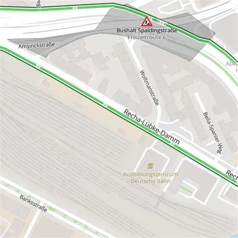 veloroute.hamburg · Abgeschlossen: Recha-Lübke-Damm (Freizeitroute 6)