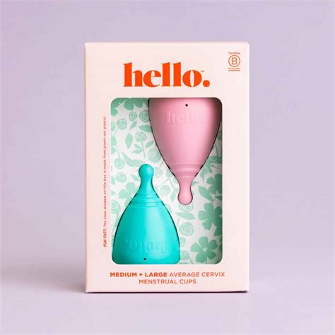 Hello Average Cervix Cup Duo Box | Hello Period | MCA Online