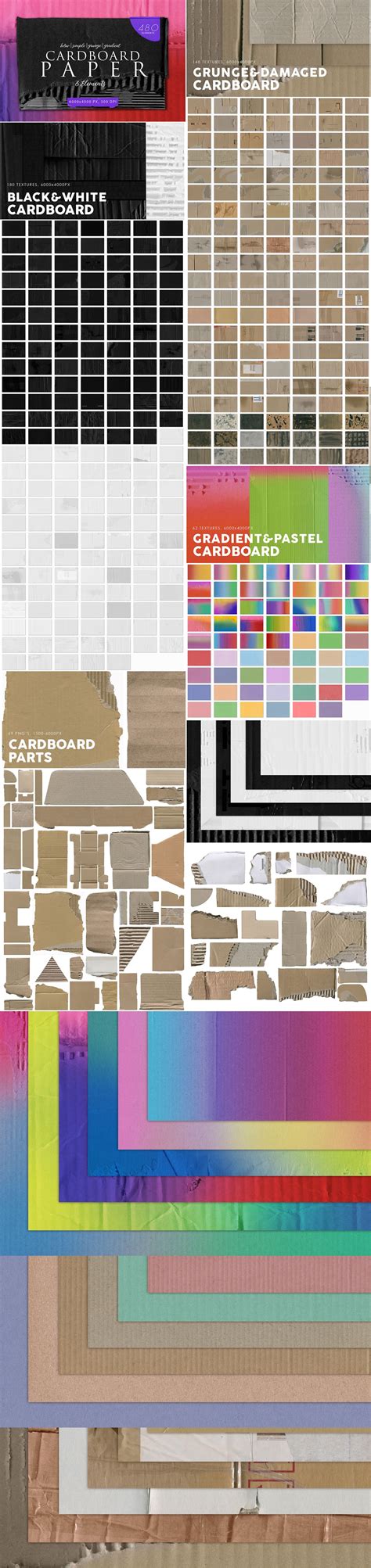 The 2350 Epic Paper Backgrounds & Textures Bundle | Artixty