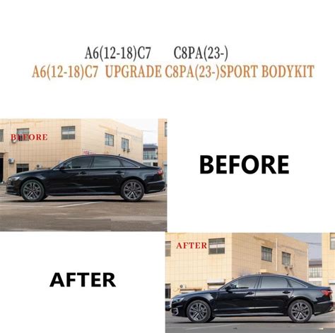 A6 C7 2011-2018 Upgrade Facelift Convert To A6 Cb Pv 2023 Bodykit ...