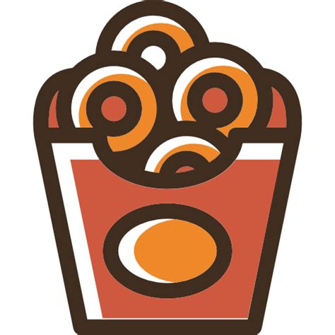 Onion rings - Free food icons