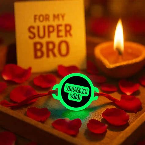 Nautanki Bhai | Rakhi | Glow in Dark – Mi Glow Store