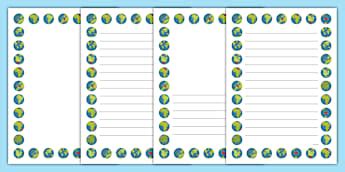 Printable Frames & Borders | Page Border | Fun Writing Paper