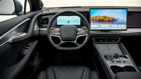 BYD Sealion 7: Interior and boot space of the new Chinese SUV