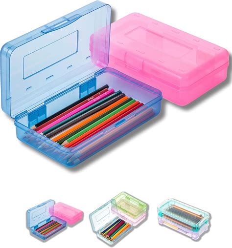 Hard Plastic Pencil Box at Carol Hilburn blog