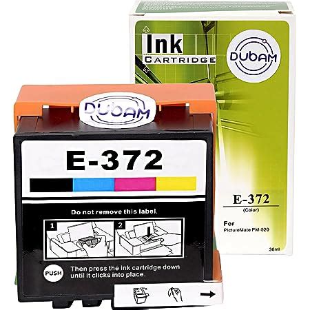 VERENA T372 Photo Printer Ink Cartridge for Epson PM-520_ Multi Color ...