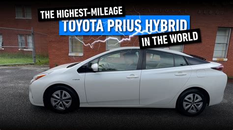 The Highest-Mileage Toyota Prius Hybrid In The World In 2024