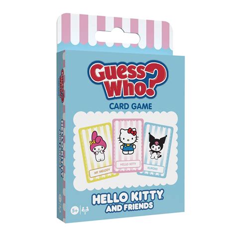 JUL247490 - GUESS WHO HELLO KITTY & FRIENDS CARD GAME - Previews World