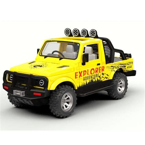 Japsi Open Gypsy Die Cast Model | Ranger Jeep Toy | Top Open Gypsy Jeep ...