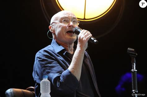 Phil Collins en concert à Sao Paulo au Brésil. Le 24 février 2018 ...
