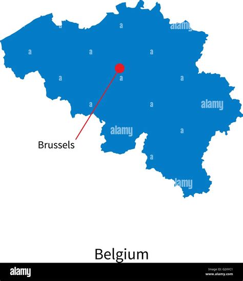 Belgium City Map