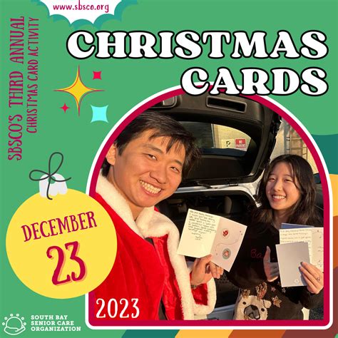 December 23, 2023: Christmas Card Distributions – South Bay Senior Care Organization