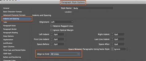 Image result for Example of Alignment InDesign