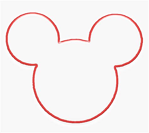Creative Design Mickey Mouse Outline Clip Art 64 Images - Mickey Mouse ...