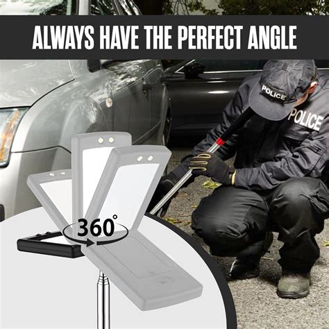 Houseables Telescoping LED Light Inspection Mirror with 34 India | Ubuy