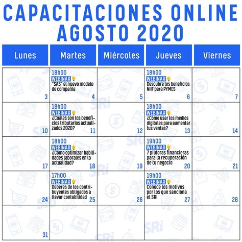 Accede a webinars contables gratuitos en vivo - QUE ONDA GYE | MEDIO ...