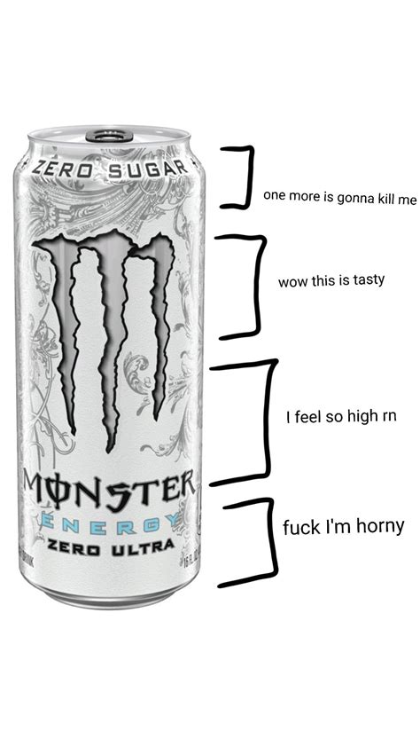 white monster is best | Monster energy drink, Monster flavors, Giving ...
