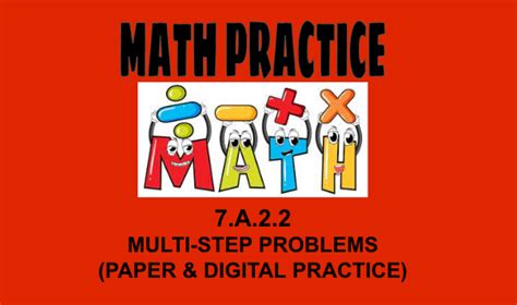 Image result for Math 7 a Exploring Two-Step Problems