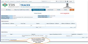 How to Raise Request for Resolution’ & Track on TRACES