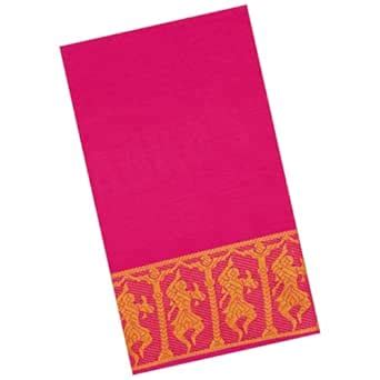 Buy Nritya Classical Dance Practice saree(Pink WIth Yellow Colour Doll ...