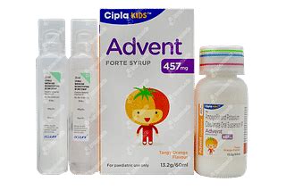 Advent Forte 457 Mg Syrup 60 Ml: Uses, Side Effects, Price & Substitutes