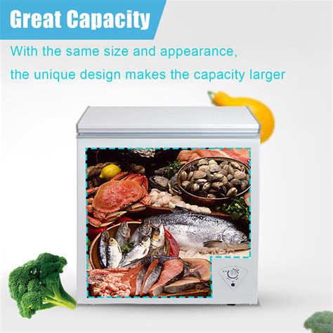 Smad Deep Chest Freezer Water Drain Garage Kitchen | Ubuy India