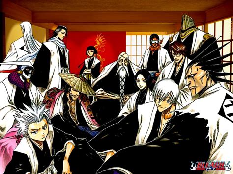HD Anime Bleach Captains Wallpapers - Wallpaper Cave