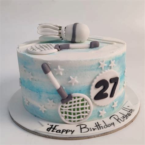 Badminton Cake | Custom Cakes | Crave by Leena, Bangalore