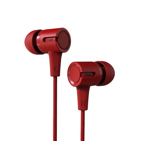 Buy BassHeads 102 Online - Best Long Wired Earphones | boAt