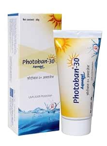 Photoban 30 Aquagel Sunscreen- SPF 30-100g : Amazon.in: Beauty