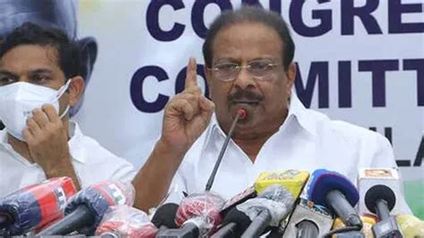I don't have any issue with giving up KPCC president post: K Sudhakaran ...