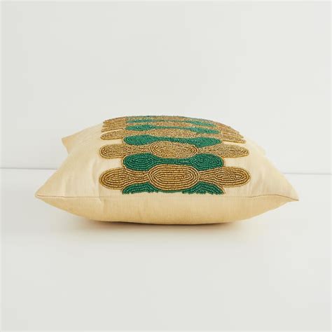 Buy Get The Look Alchemy Beaded Filled Cushion - 30 x 30 cm from Home ...