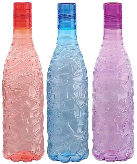 Nirlon 3 Piece Plastic Thunder Water Bottle Combo Set Offer, 1 Litre ...
